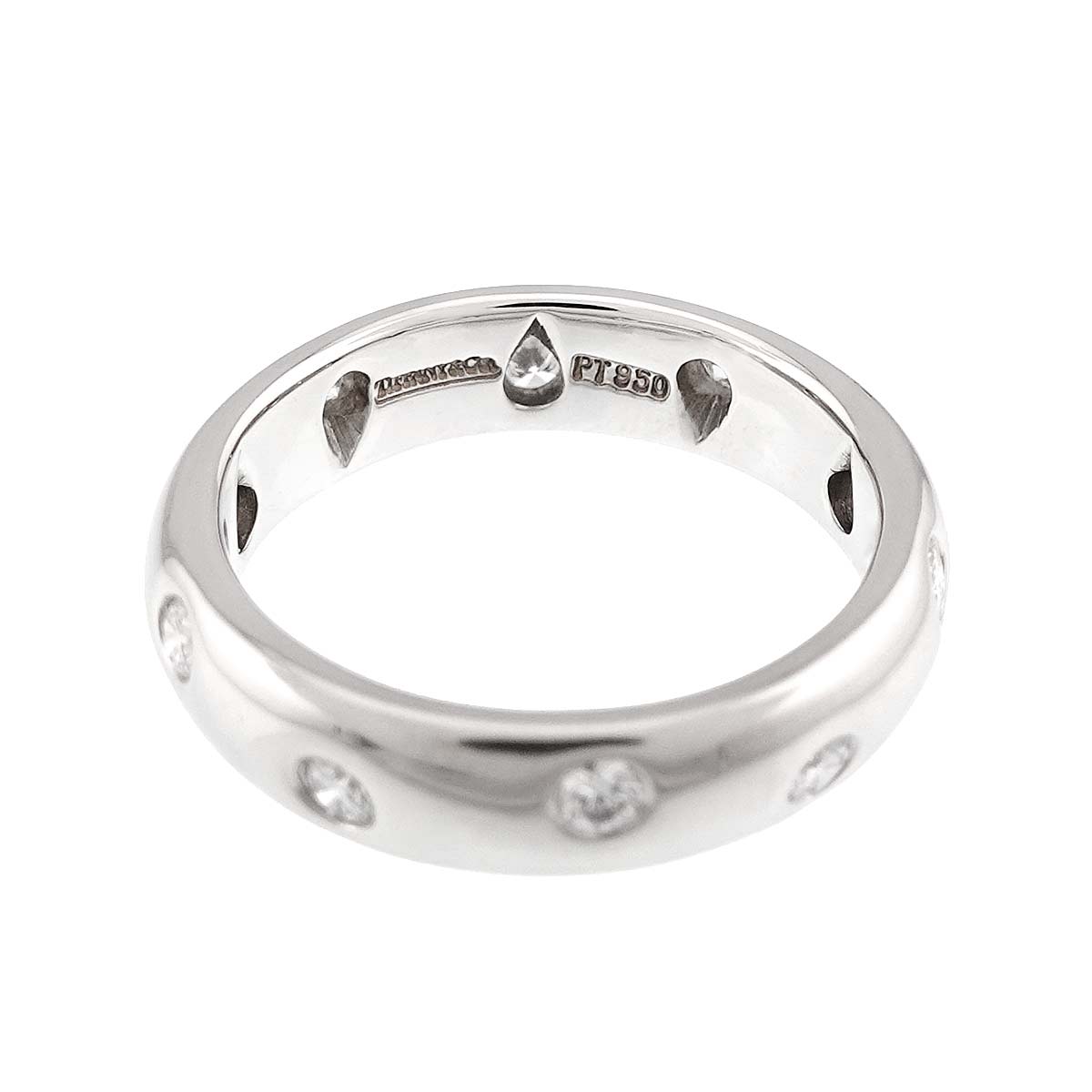 Dots Diamond Ring Platinum Size4-4.5(US)