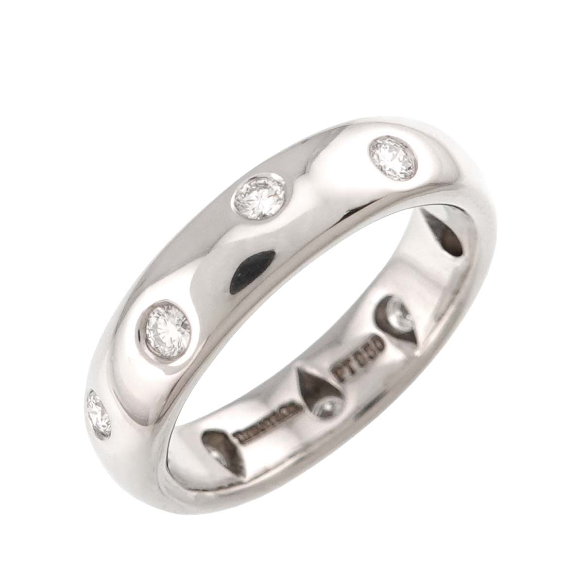 Dots Diamond Ring Platinum Size4-4.5(US)