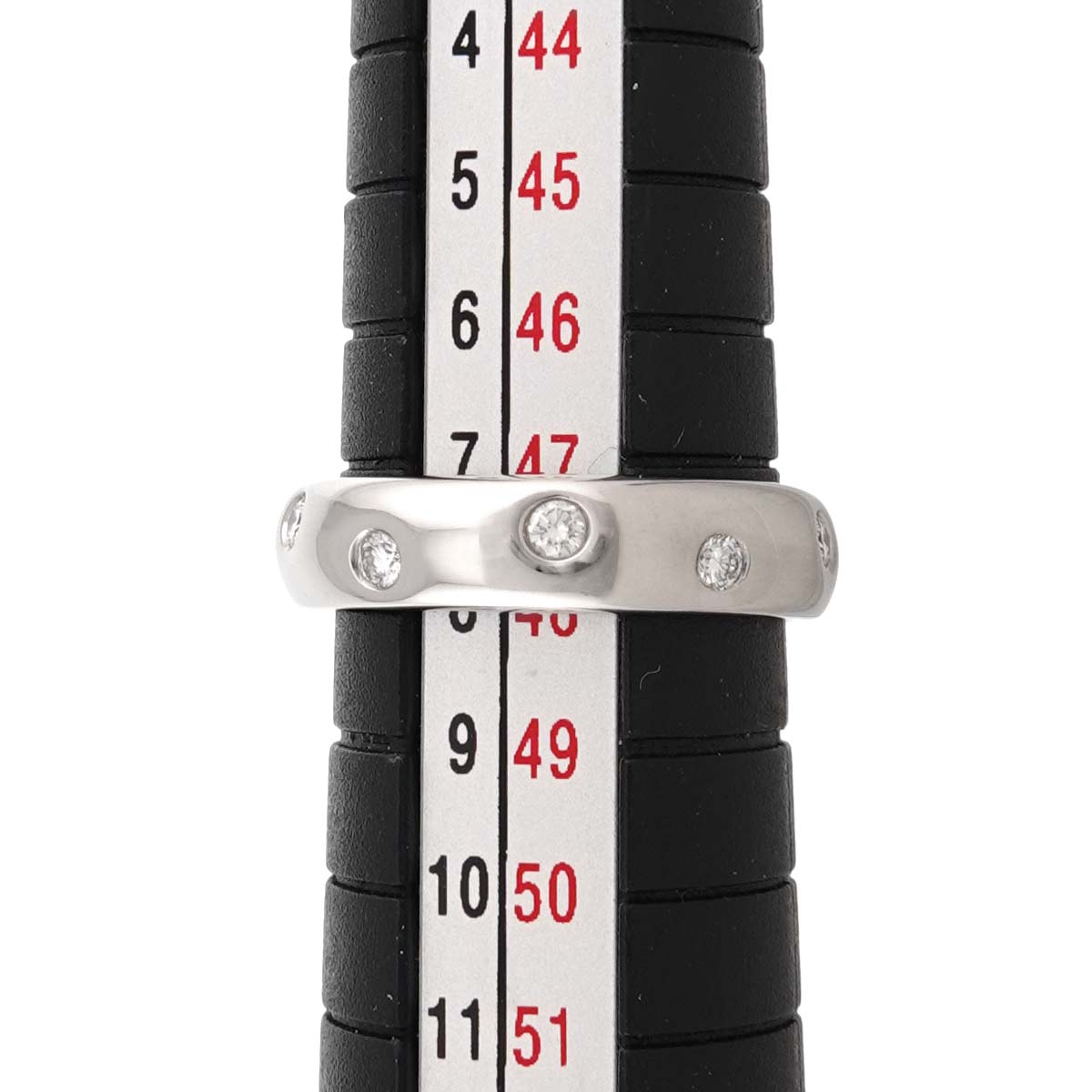 Dots Diamond Ring Platinum Size4-4.5(US)