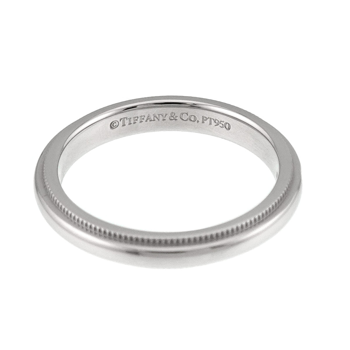 Milgrain Diamond Ring Platinum Size5.25(US)