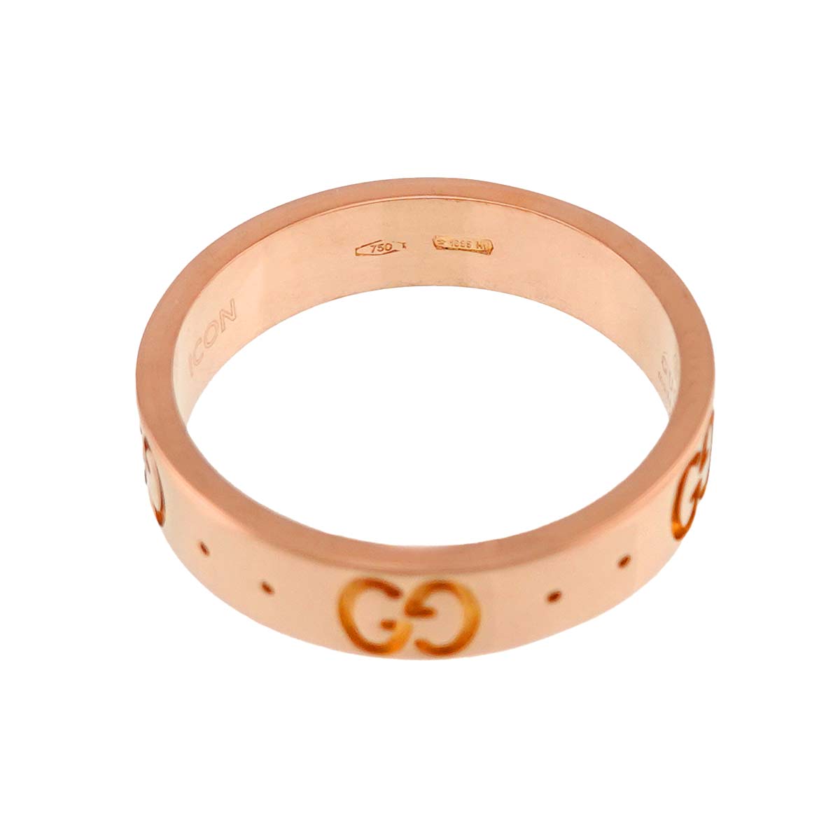 Icon Ring 18K PG Pink Gold 750 Size8 4-4.5(US)