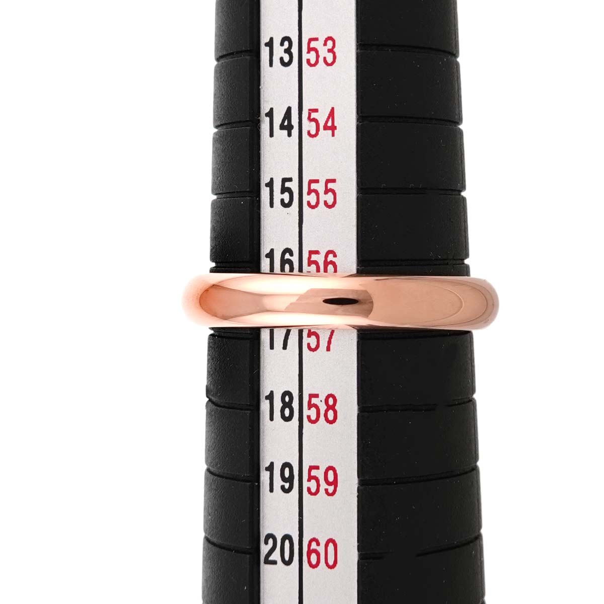 Classic Ring 18K Pink Gold 750 Size57 7.5-7.75(US)