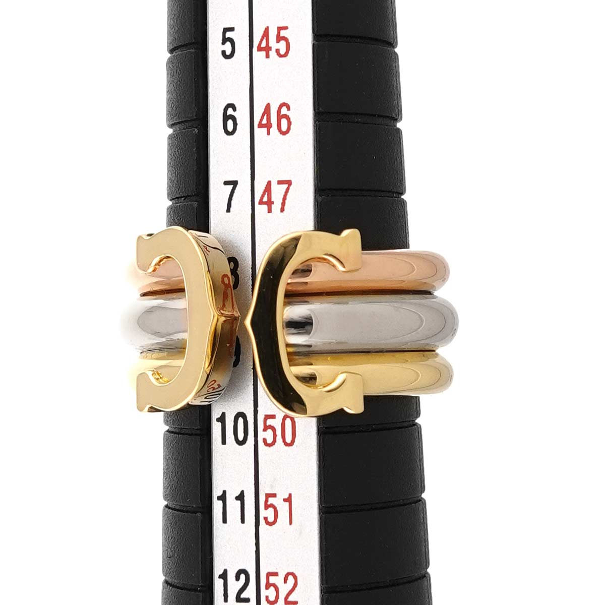 C2 Ring 18K YG WG PG 750 Size48 4.5(US)