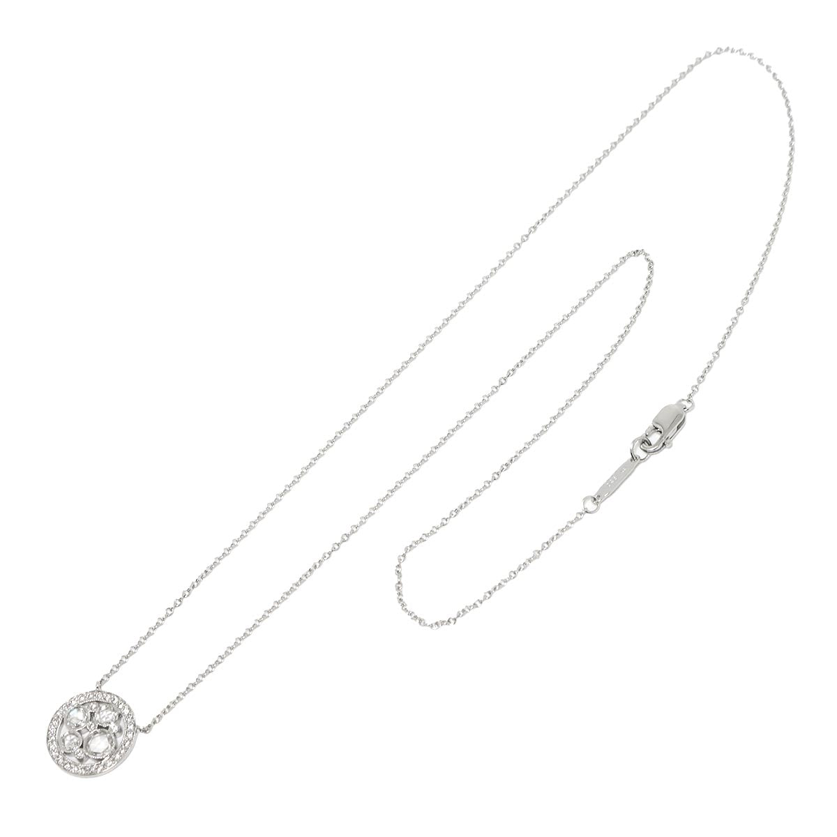 Cobblestone Diamond Necklace Platinum