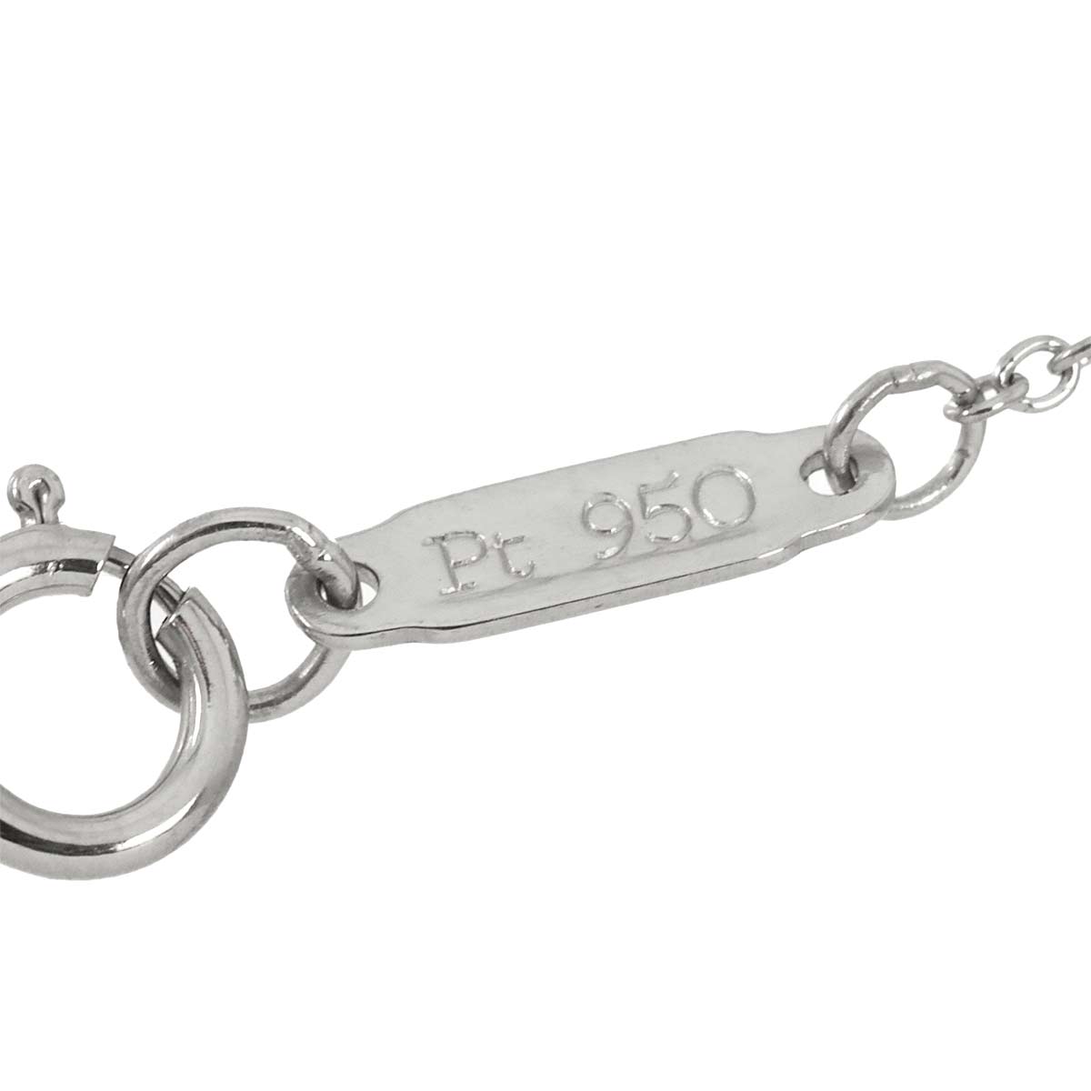 Paper Flowers Diamond Necklace Platinum