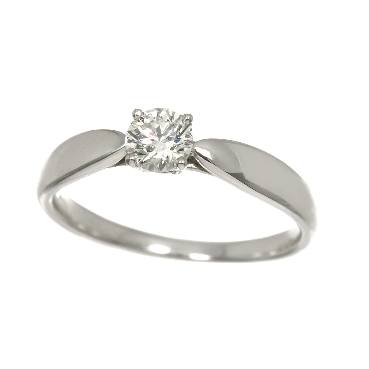 Harmony Diamond 0.28ct I/VS1/3EX Ring Platinum Size4.5(US)