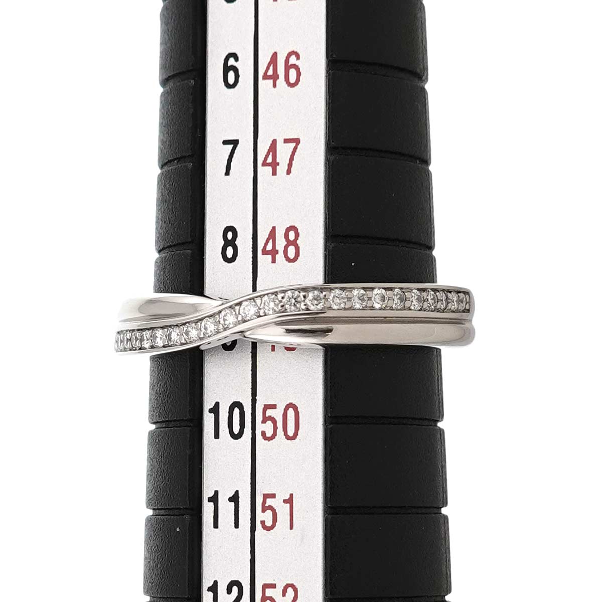 Diamond Ring Pt Platinum size4.75-5(US)