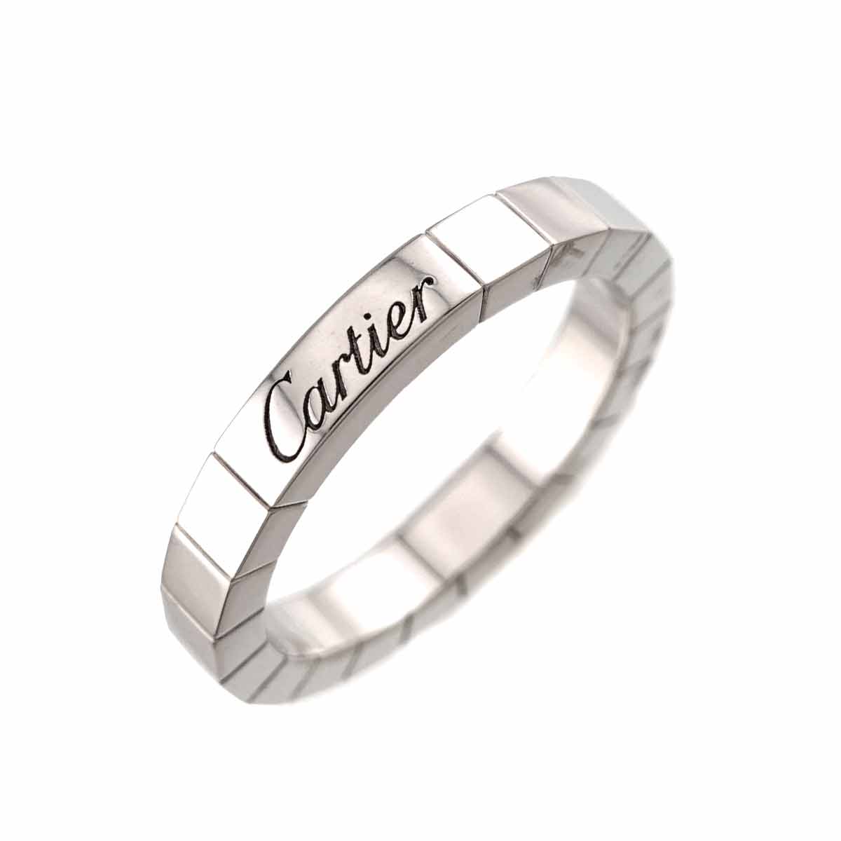 Laniere Ring 18K White Gold 750 Size52 5.75-6(US)