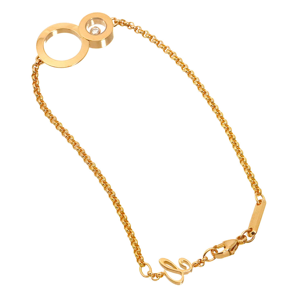 Happy Diamond Bracelet 18K PG 750