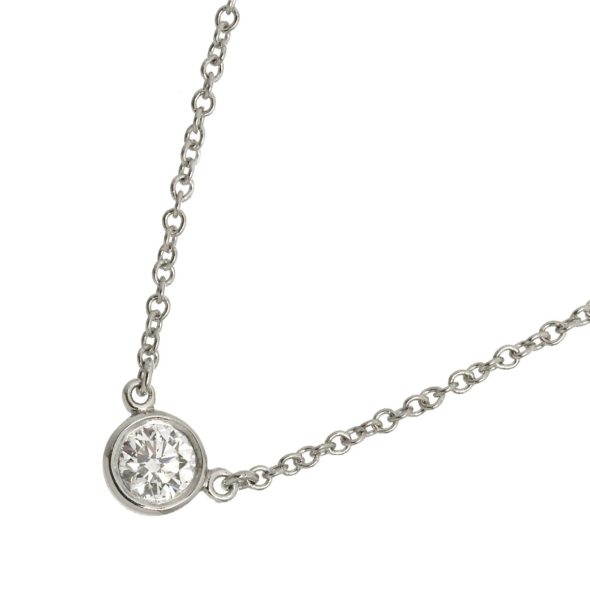 By The Yard Diamond Necklace Platinum