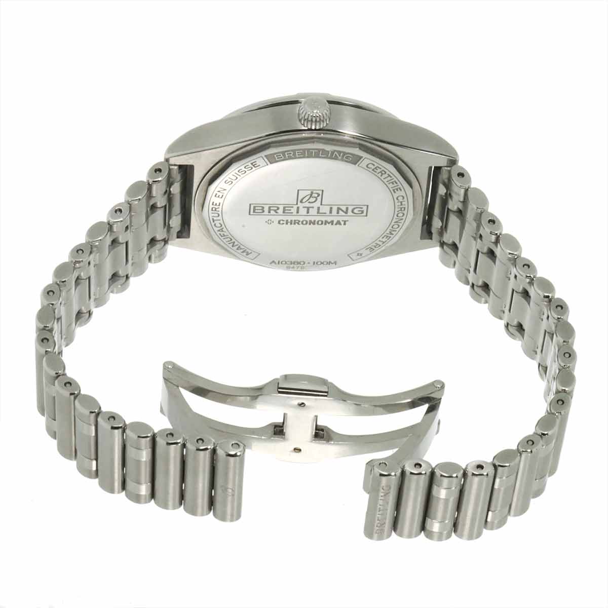 Chronomat Automatic 36 A10380 11P Diamond Silver Dial Ladies
