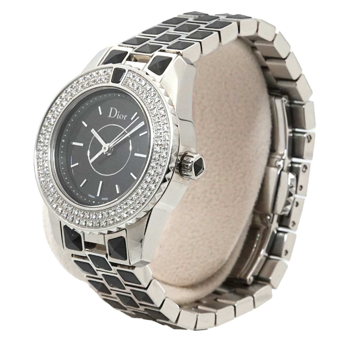 Christal CD112119 Bezel Diamond Black Sapphire Crystal