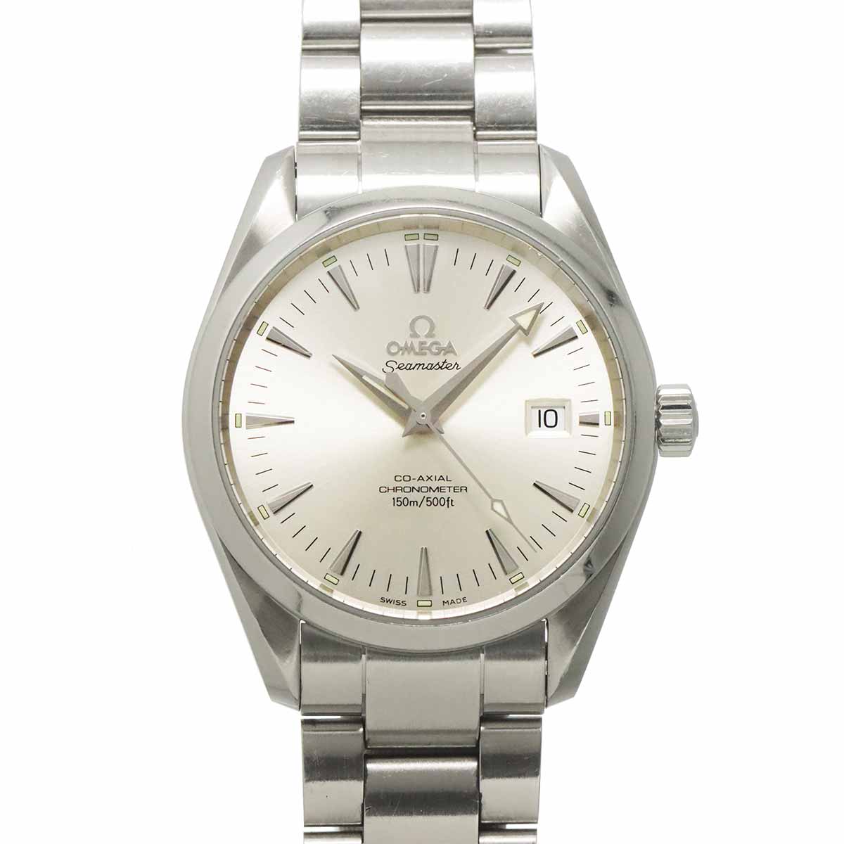 Seamaster Aqua Terra Co-axial 2503 30 Date Silver Dial Mens