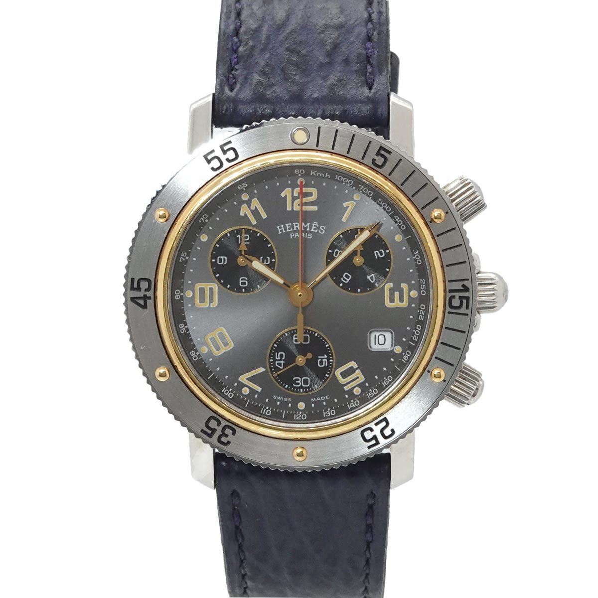 Clipper Diver Chronograph CL2.920 Date Gray Dial Mens Watch