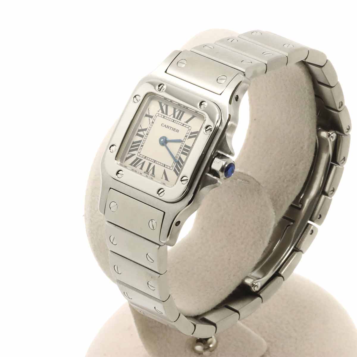 Santos Galbee SM W20056D6 Cream Dial Quartz Ladies Watch