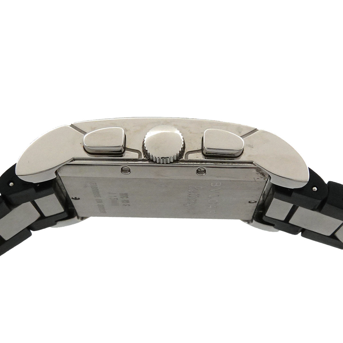 Rettangolo Chronograph RTC49S Date Quartz Black Dial Mens