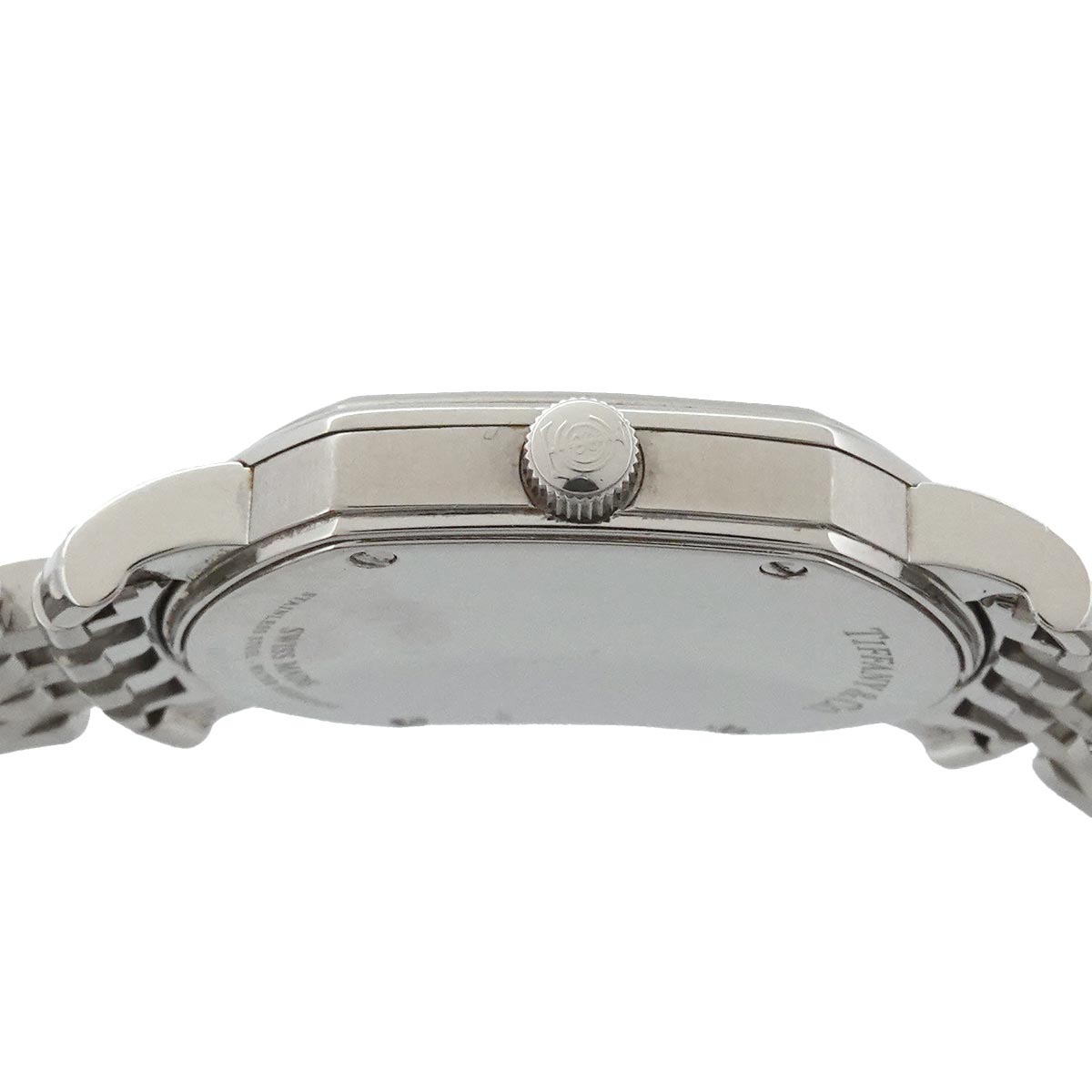 Mark Coupe Date Quartz Silver Dial Mens Wrist Watch