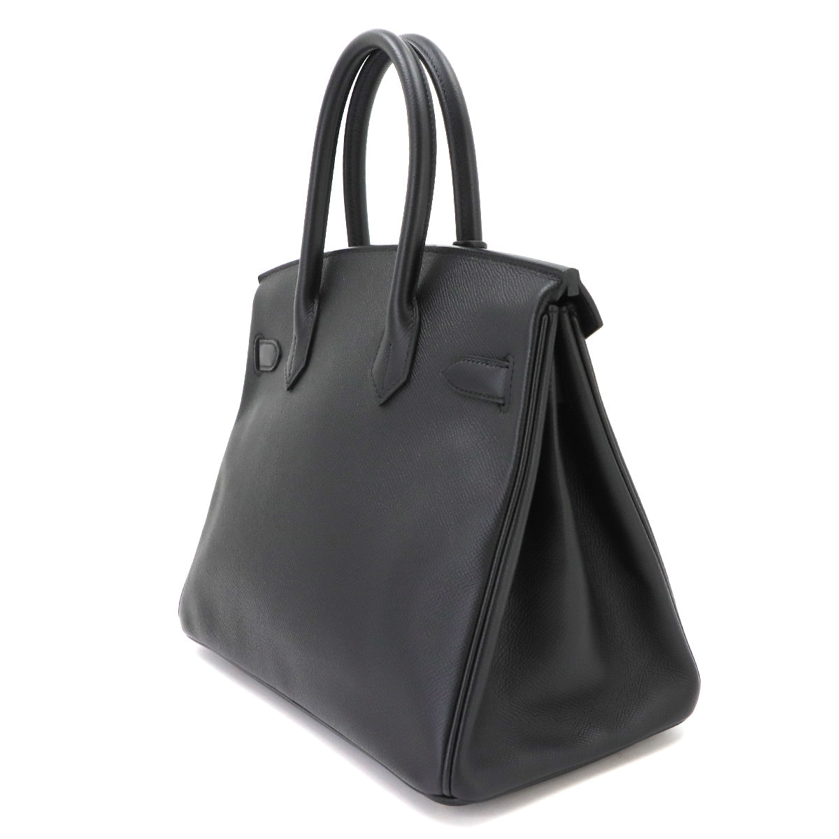 Birkin 30 Hand Bag Epsom Black Purse