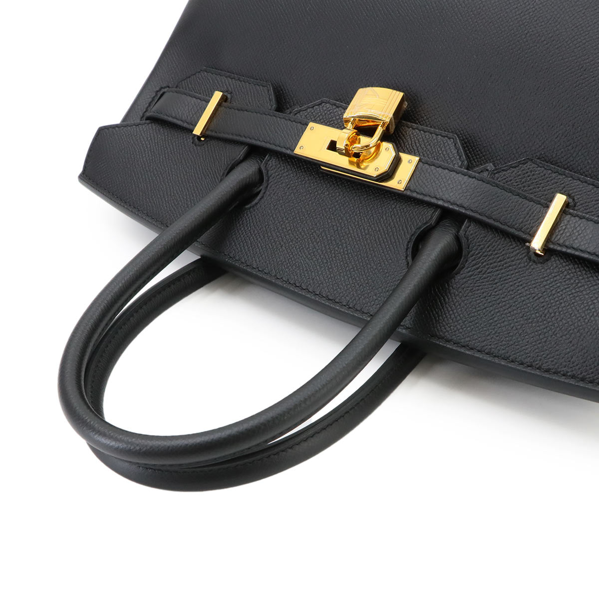 Birkin 30 Hand Bag Epsom Black Purse