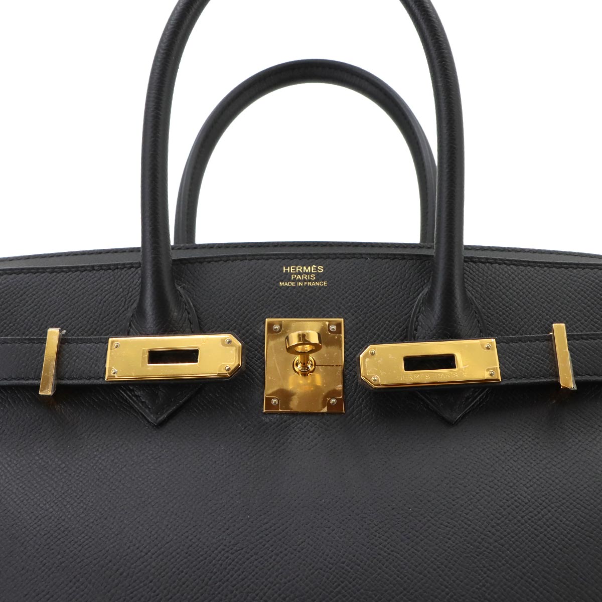 Birkin 30 Hand Bag Epsom Black Purse