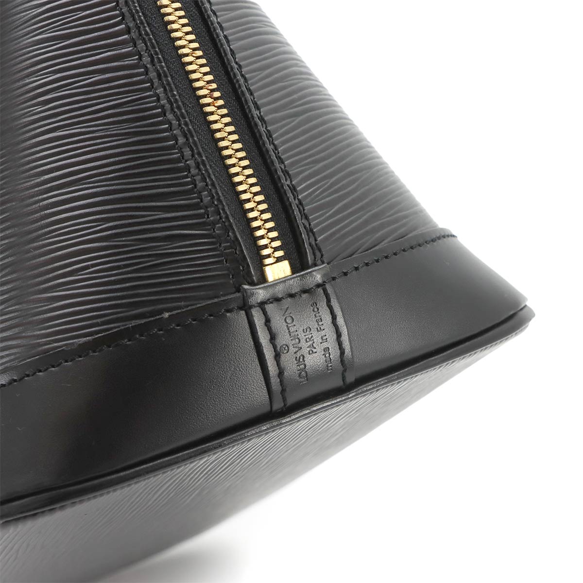 Epi Alma PM Hand Bag Leather Noir Black M52142 Purse