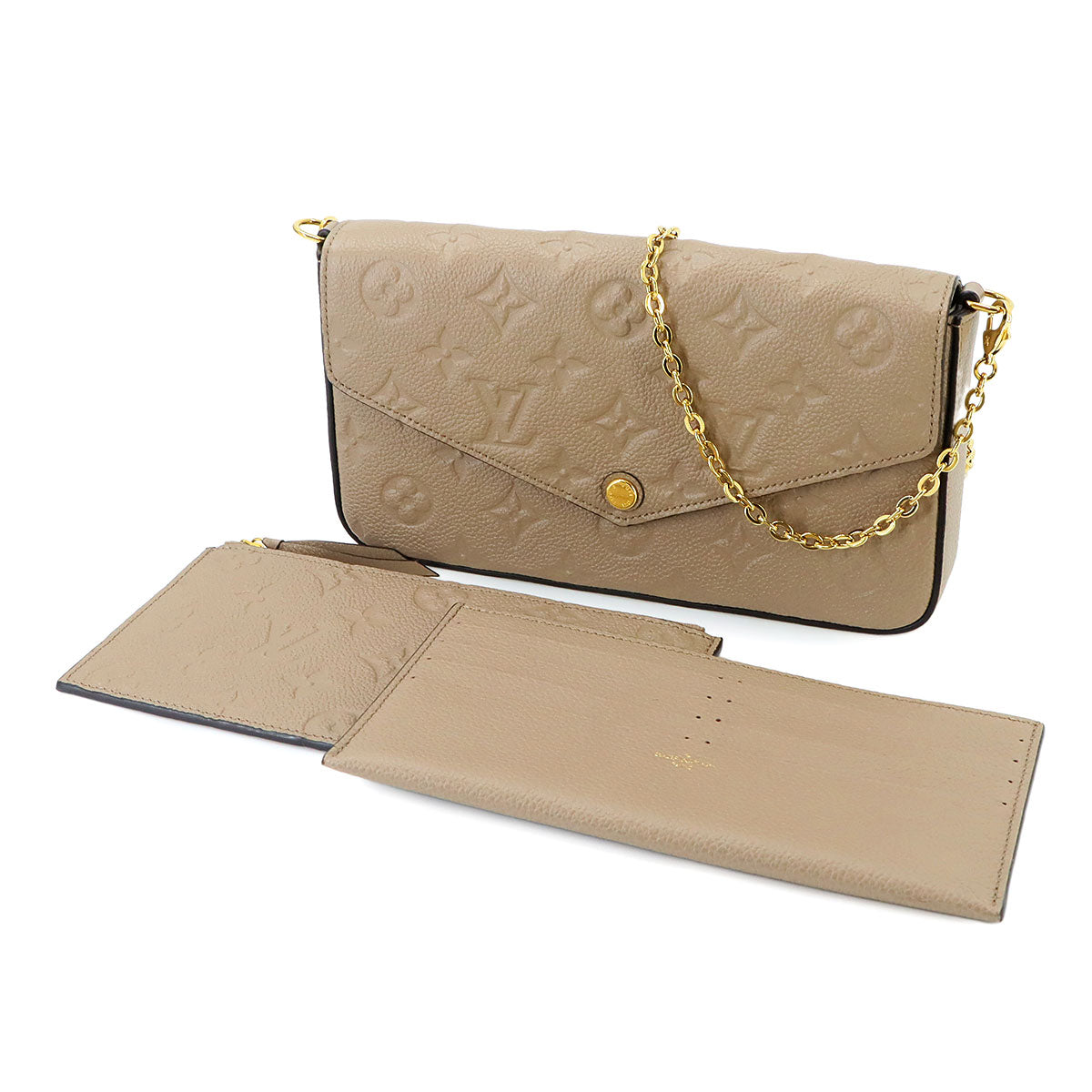 Monogram Empreinte Pochette Felice Wallet Leather M82609