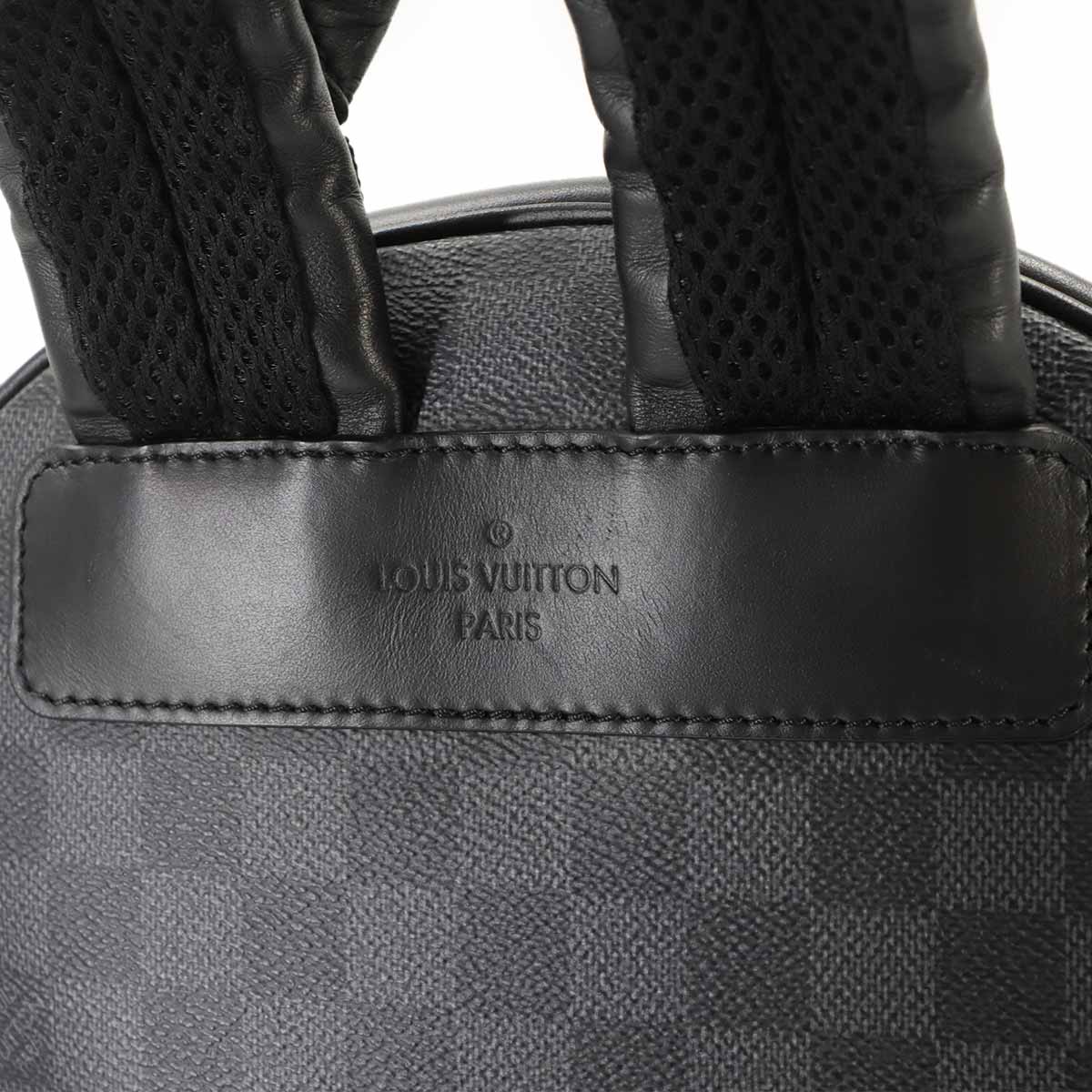 Damier Graphite Josh NV Backpack Black N40365 Purse