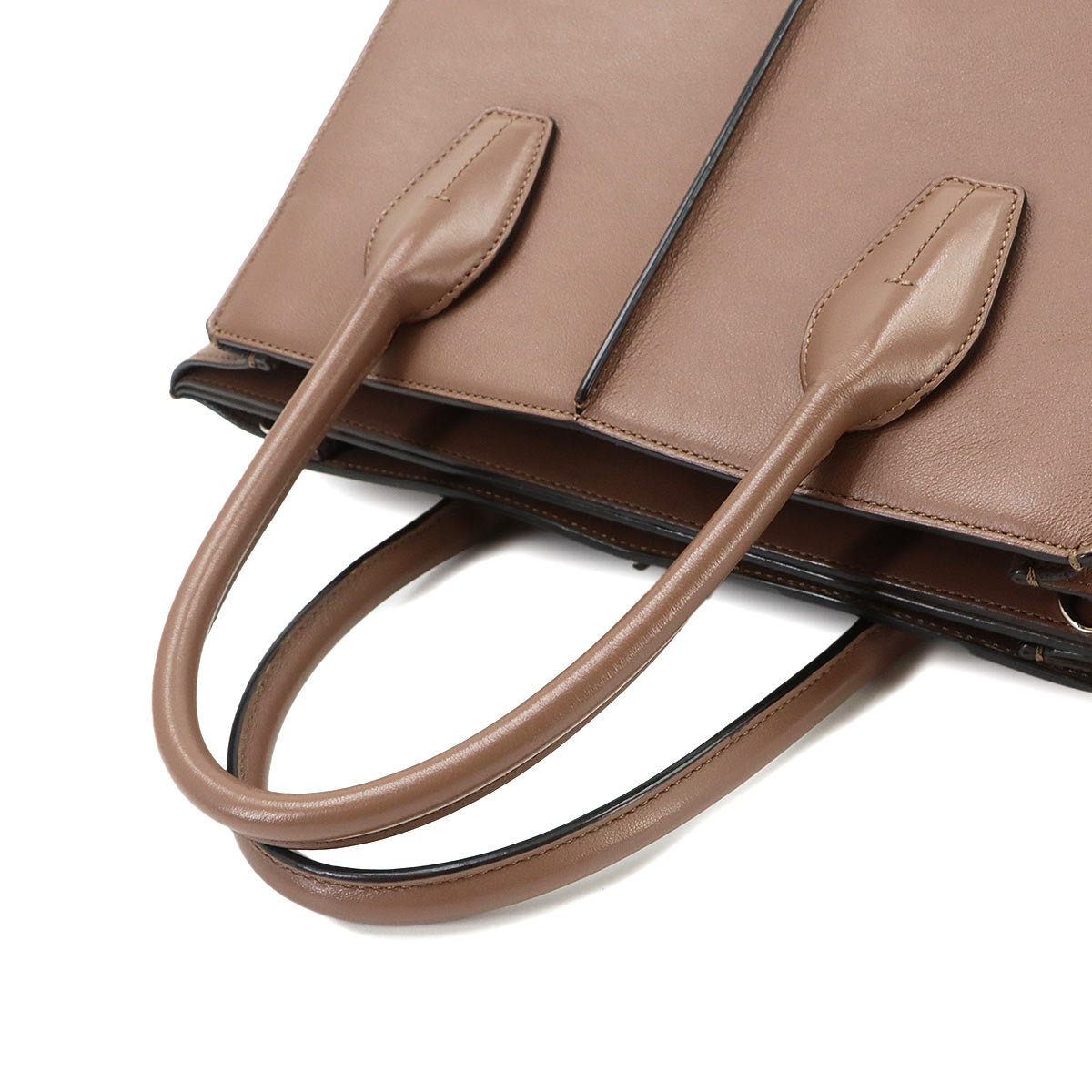 Holly Bag Small Hand Shoulder Bag Leather Brown Purse