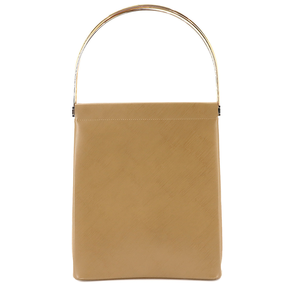 Trinity Hand Bag Leather Brown Purse
