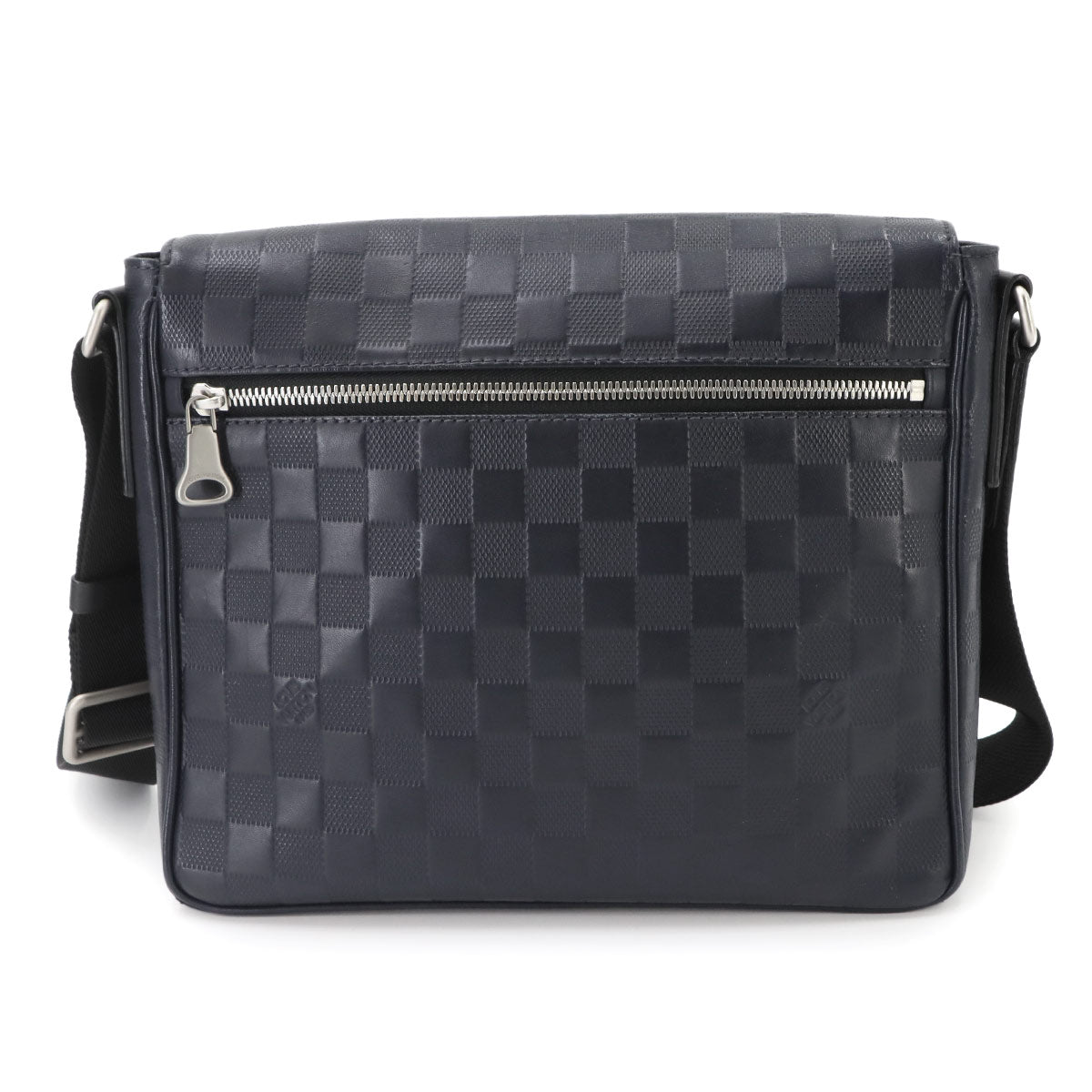 Damier Infini District PM Shoulder Bag Astral N41034
