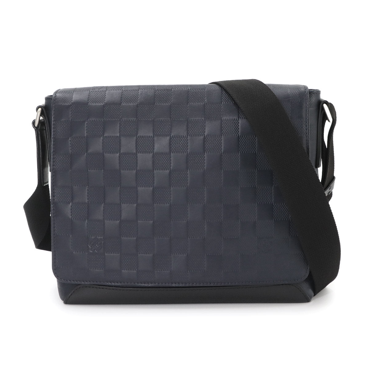 Damier Infini District PM Shoulder Bag Astral N41034