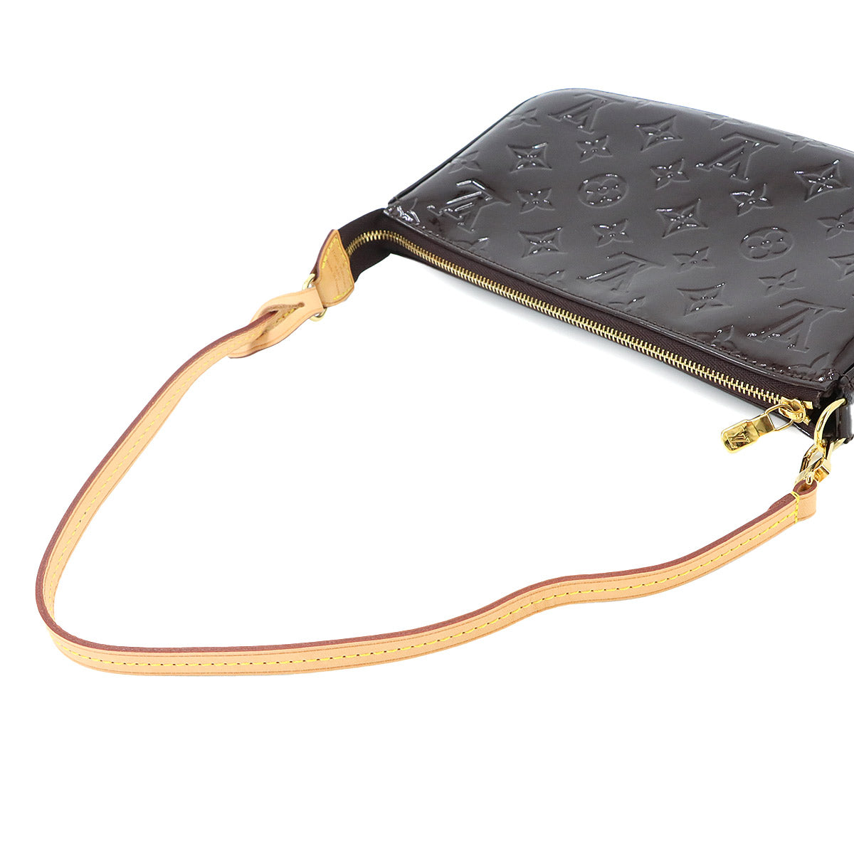 Vernis Pochette Accessoires Hand Bag Amarante M91576