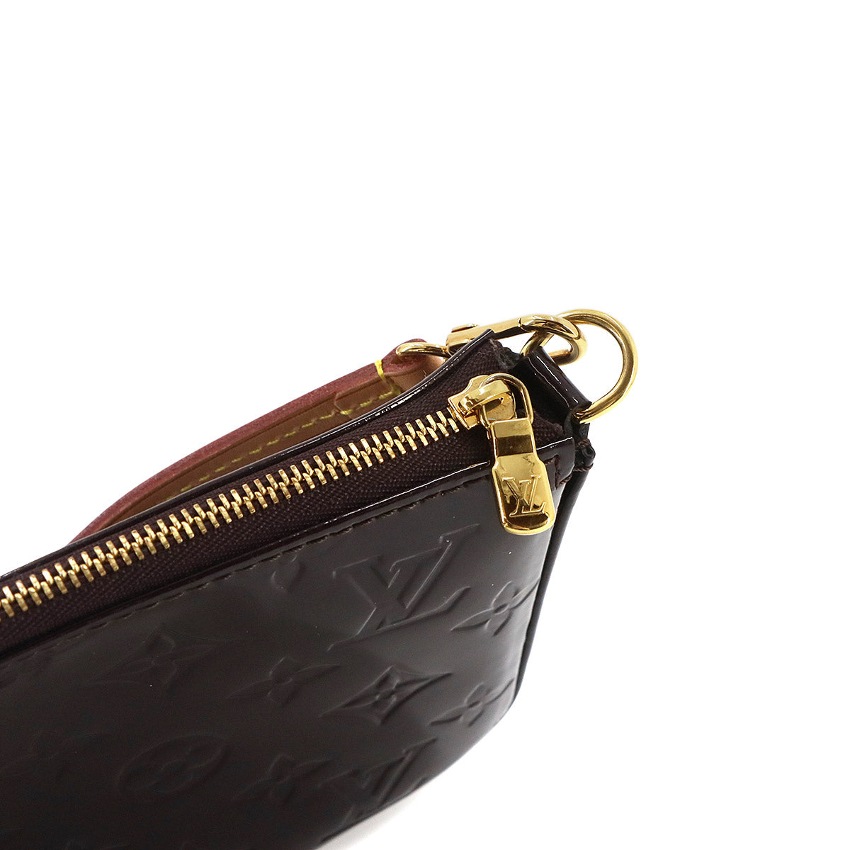 Vernis Pochette Accessoires Hand Bag Amarante M91576