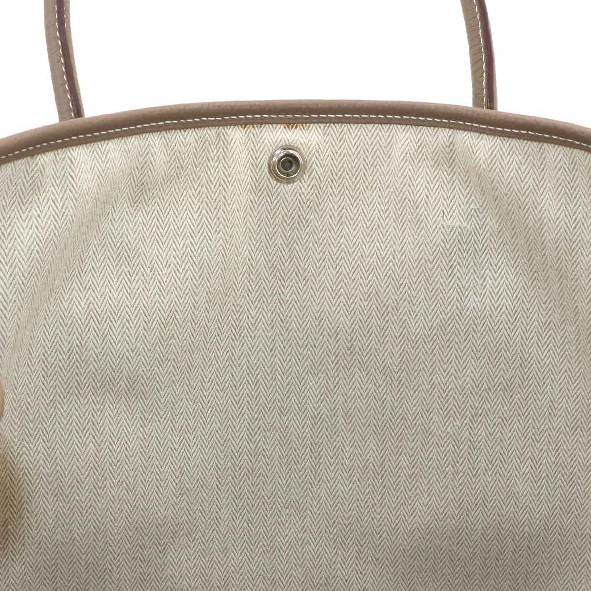 Garden Party PM Tote Bag Negonda Leather Etoupe Purse