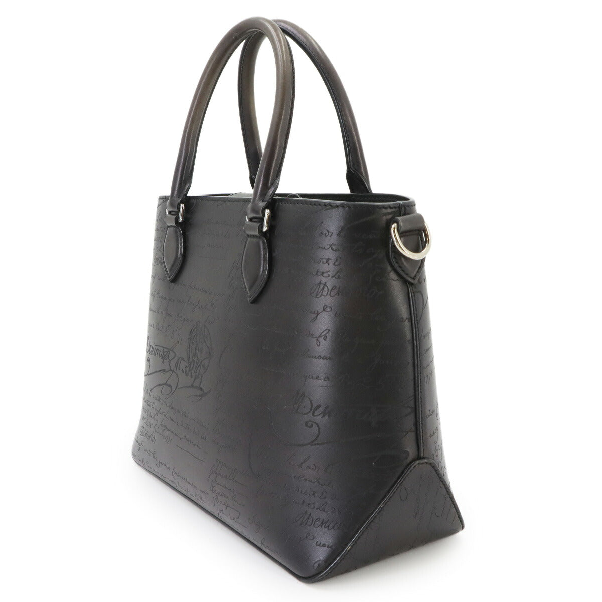 Calligraphy Toujours Gulliver Tote Shoulder Bag Venezia Leather