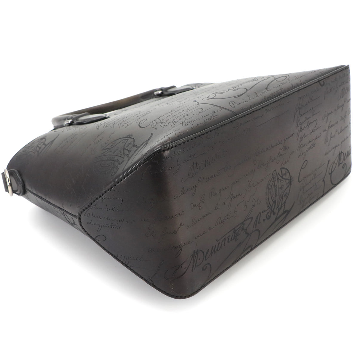 Calligraphy Toujours Gulliver Tote Shoulder Bag Venezia Leather