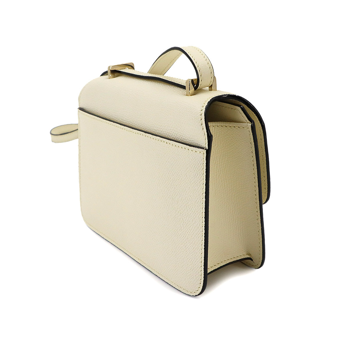 Nolo Small Shoulder Bag Leather White Purse