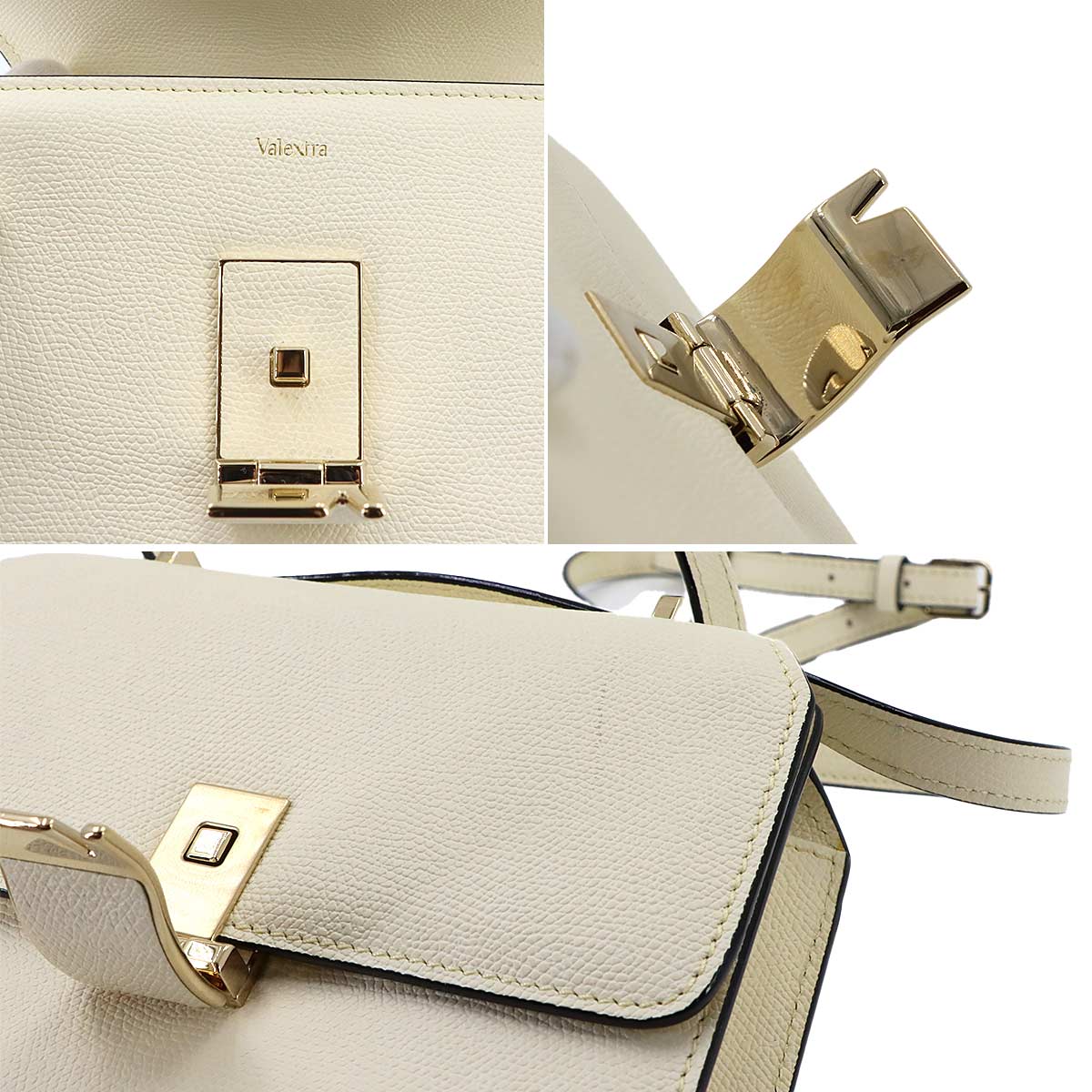 Nolo Small Shoulder Bag Leather White Purse