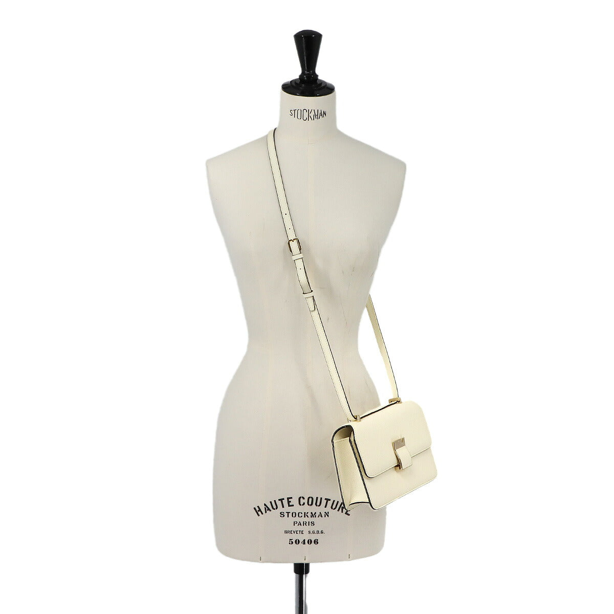 Nolo Small Shoulder Bag Leather White Purse