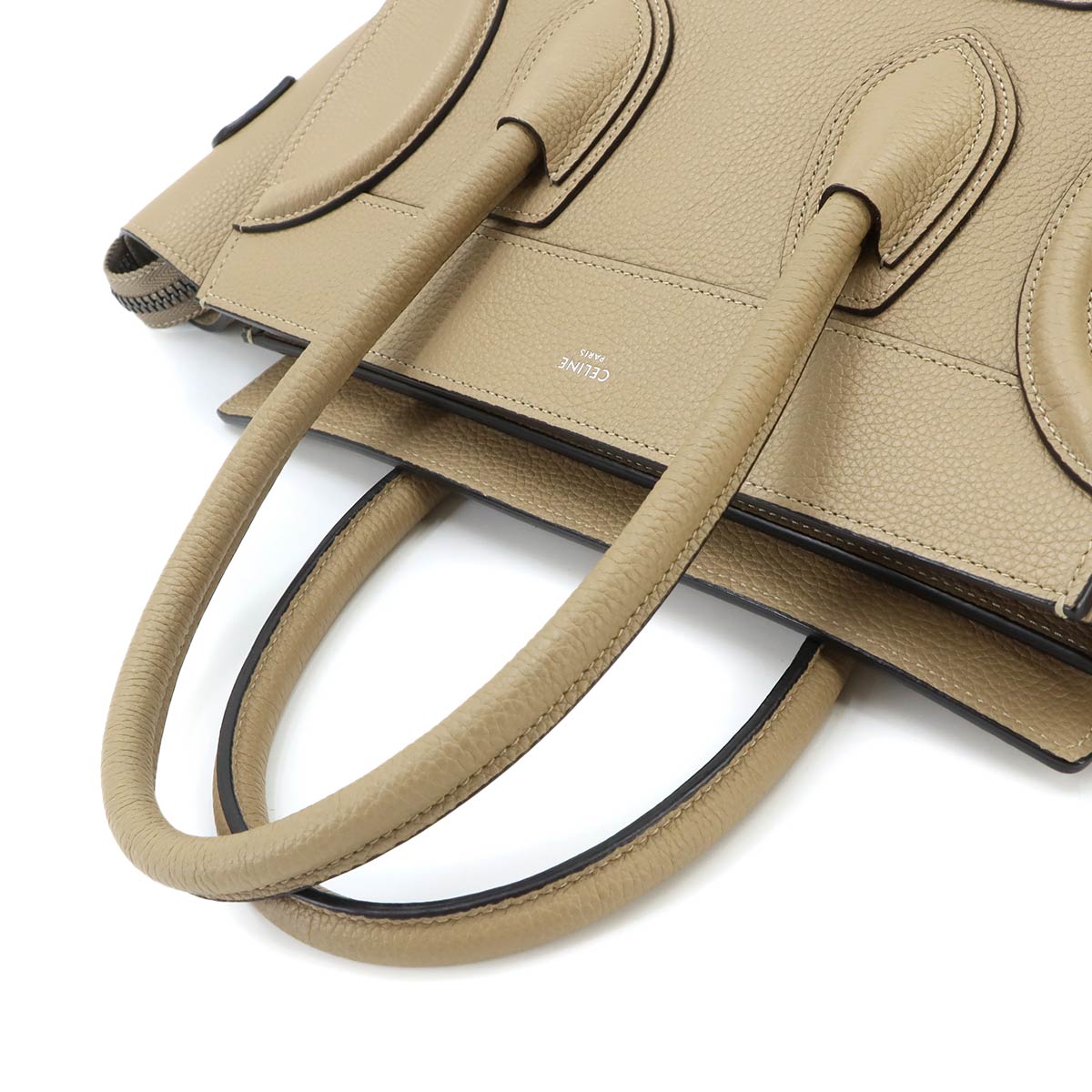 Luggage Micro Shopper Hand Bag Leather Souris 189793 Purse