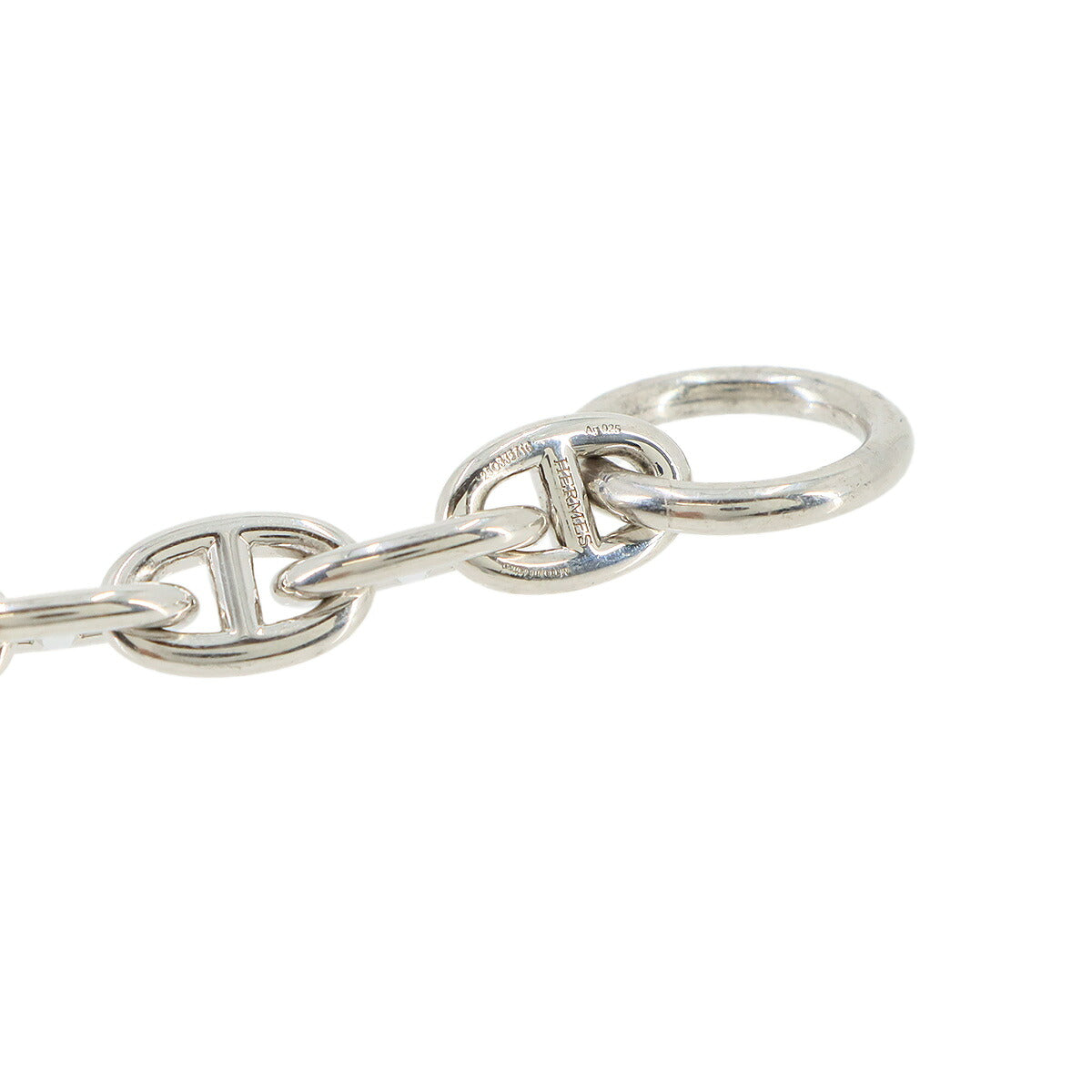HERMES Chaine dancre PM Bracelet Silver SV Ag 925
