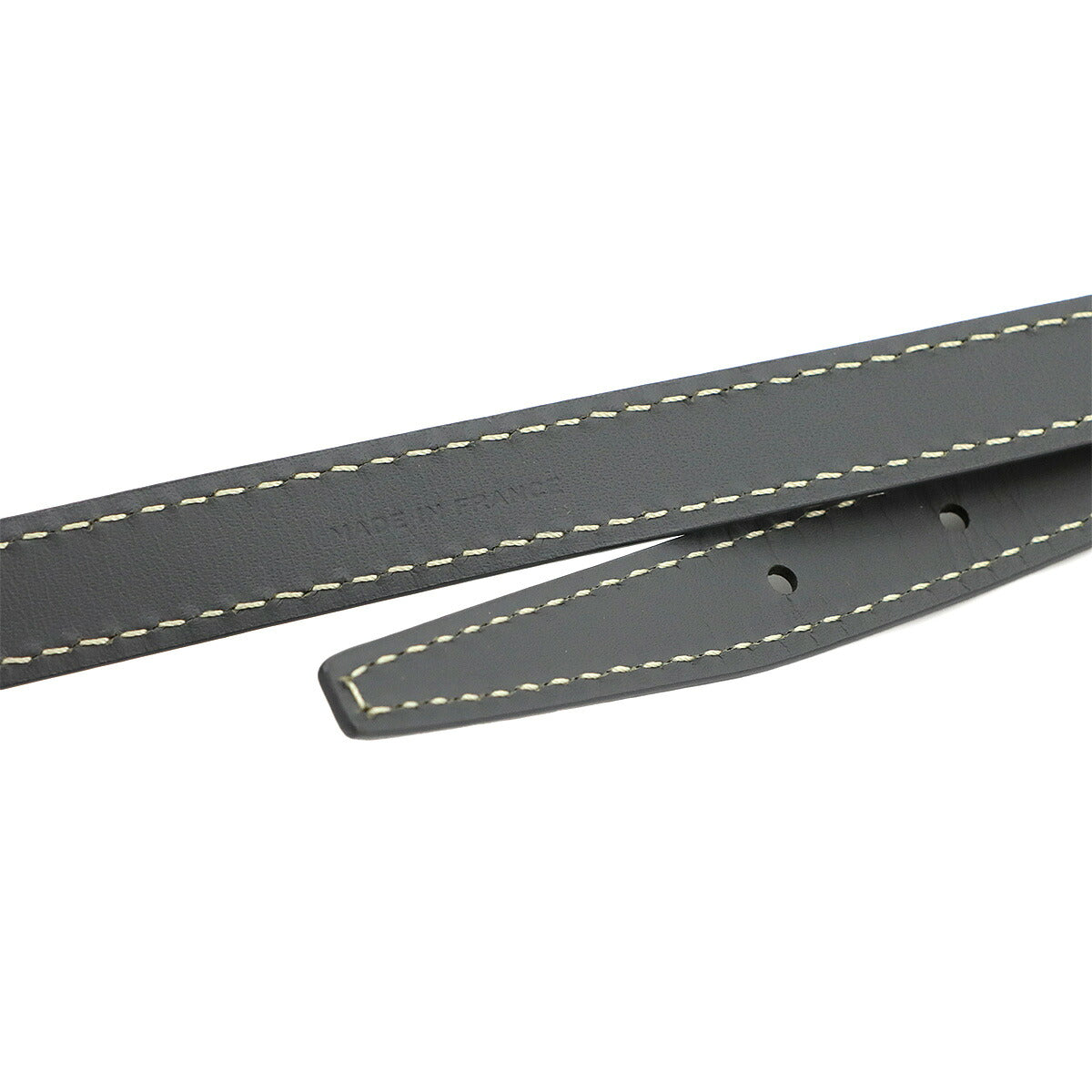 Shoulder Strap PM Leather Gray