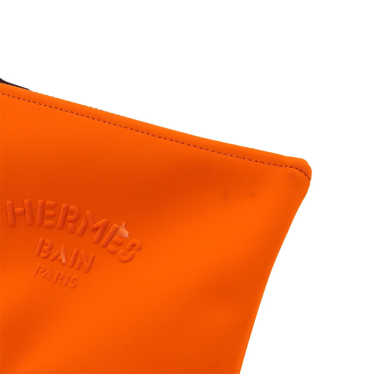 Neobain PM Pouch Nylon Polyurethane Orange Purse