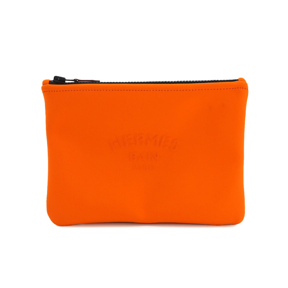 Neobain PM Pouch Nylon Polyurethane Orange Purse