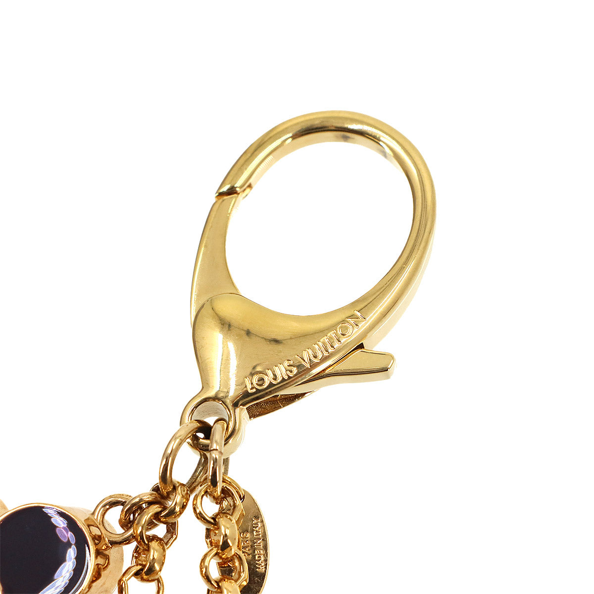 Bag Charm Fleur de Monogram Black Gold M67119