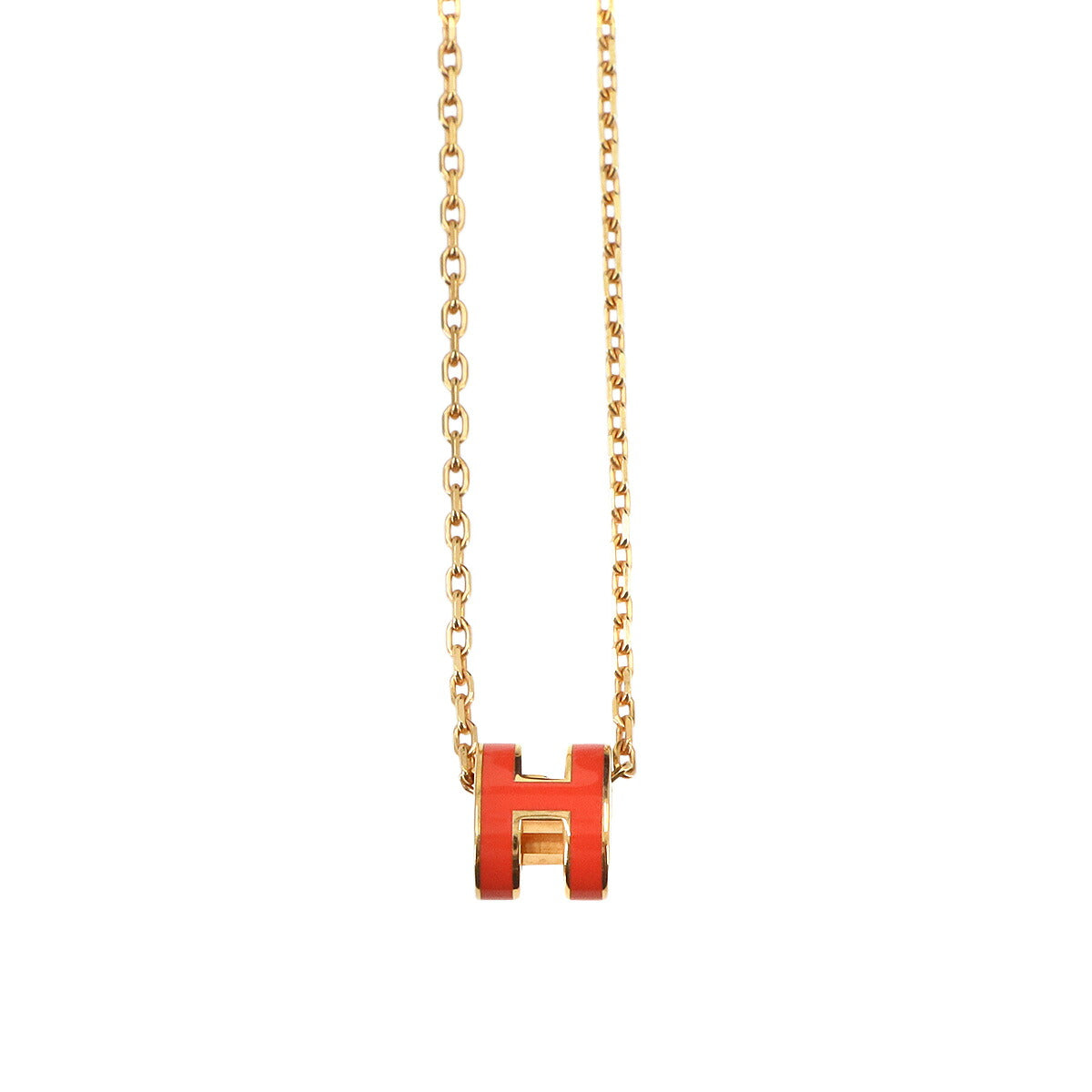 Mini Pop H Chain Necklace Capucine Gold Accessory