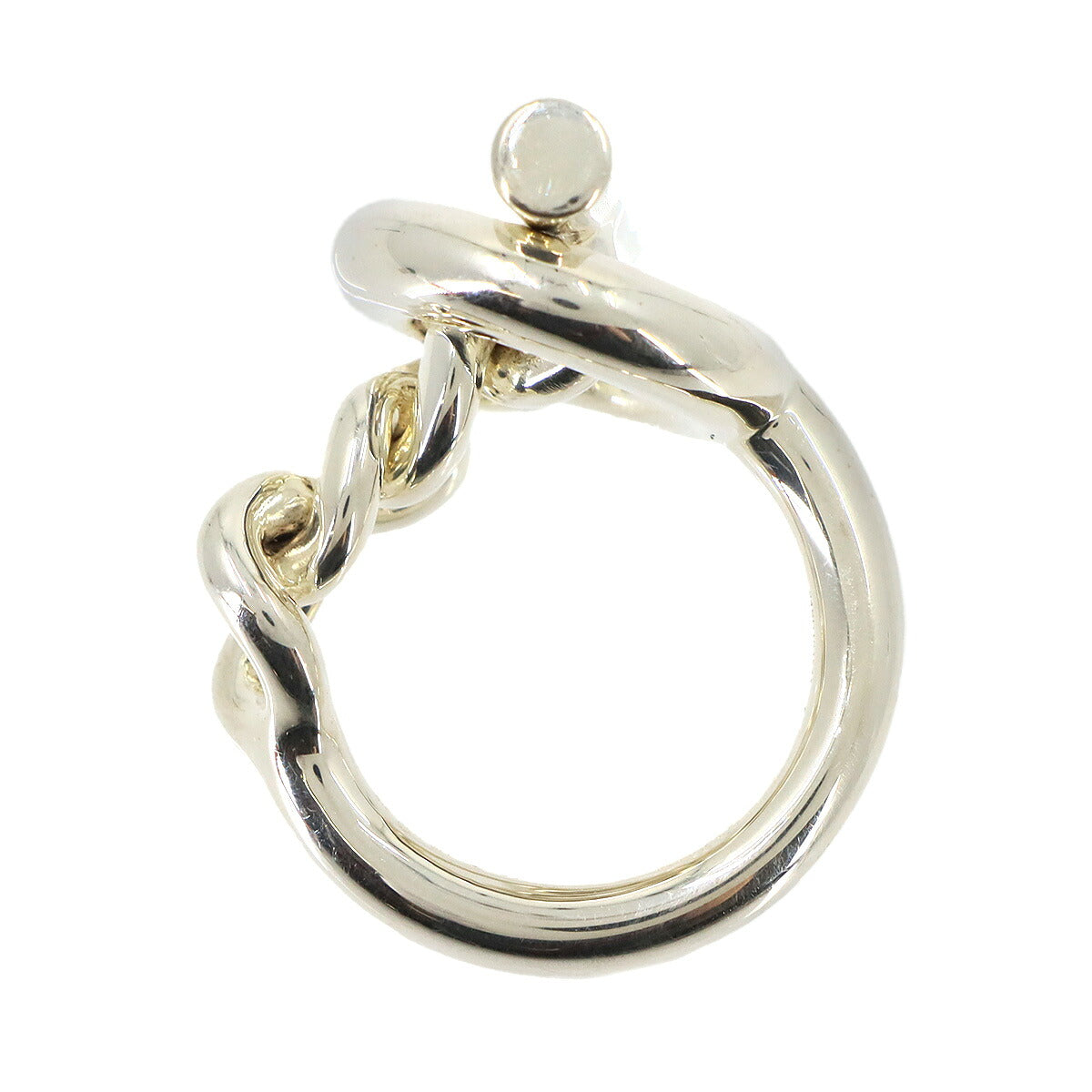 Chaine dancre Croisette Ring Large Ag 925 Silver