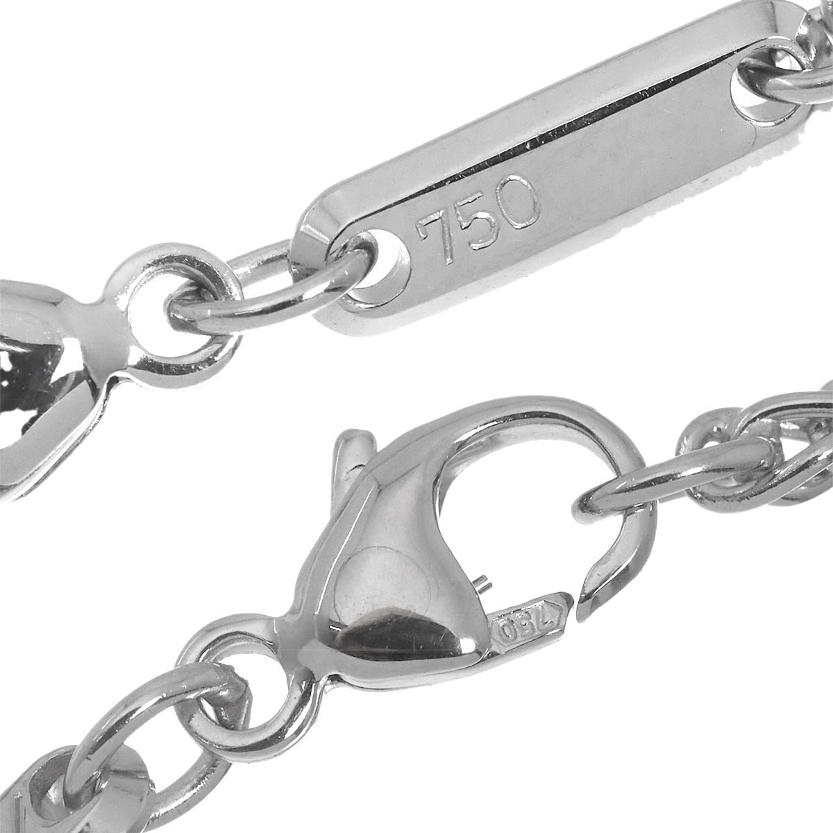 Happy Diamond Necklace 18K White Gold 750