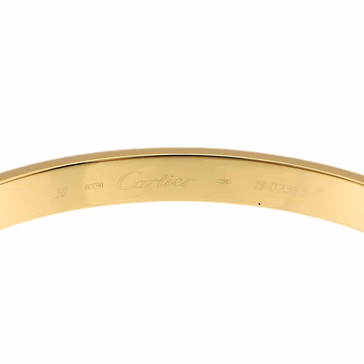 Love Bracelet 18K Yellow Gold 750 Size18