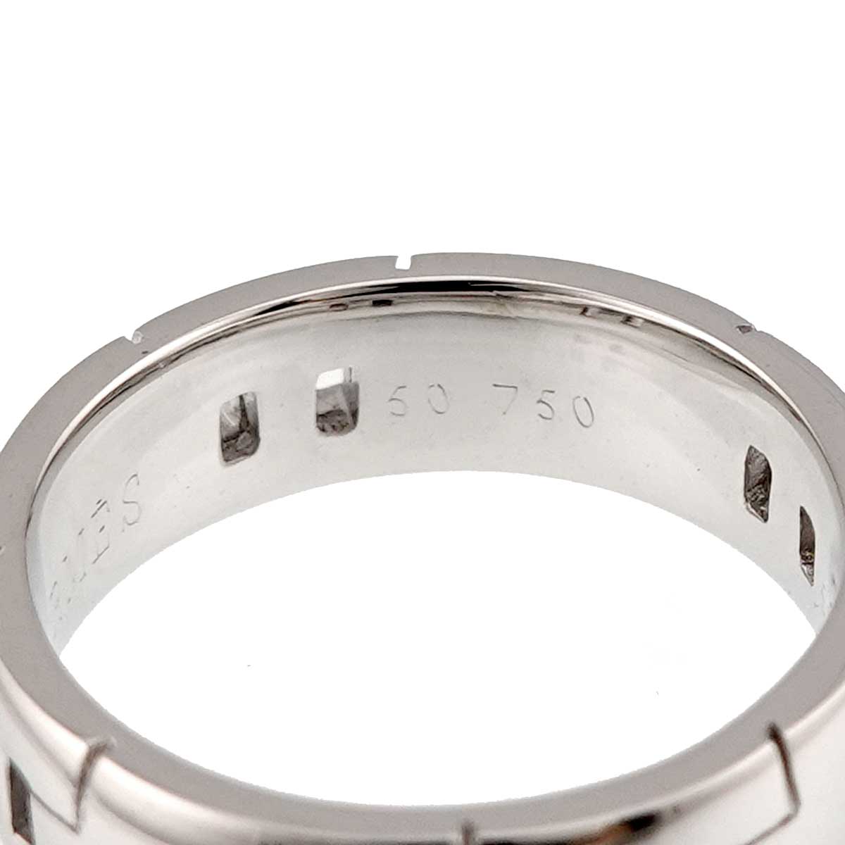 Hercules Ring 18K White Gold 750 Size50 5.25(US)